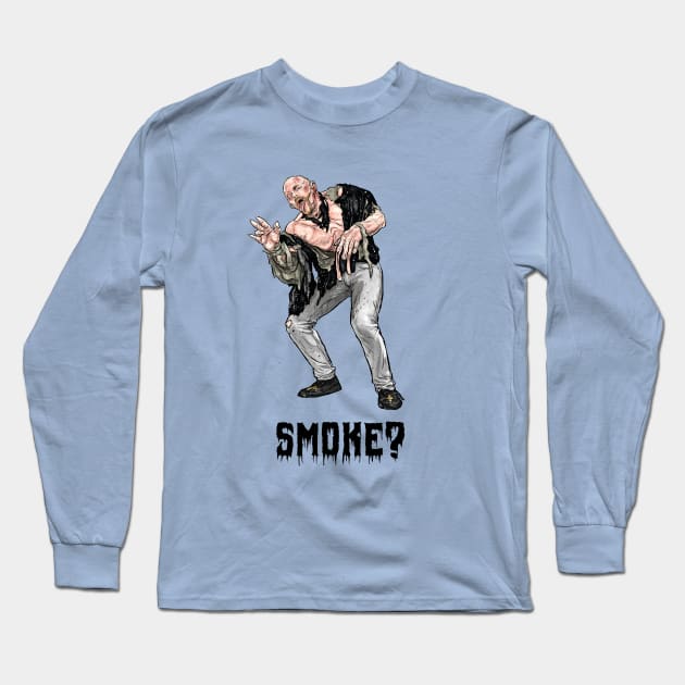 Smoke? Long Sleeve T-Shirt by PreservedDragons